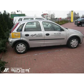 Lišta karosérie Boční lišty dveří Opel Corsa C 5D 2000-2003 (v.2) • Rider