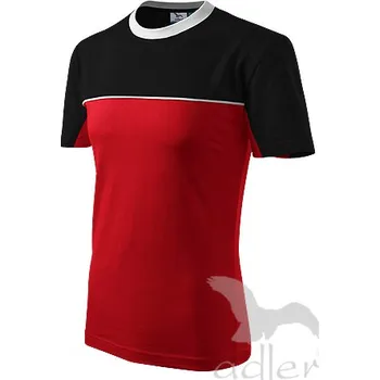 vel.S,M,-Tričko COLORMIX - krátký rukáv - Adler - barva červená