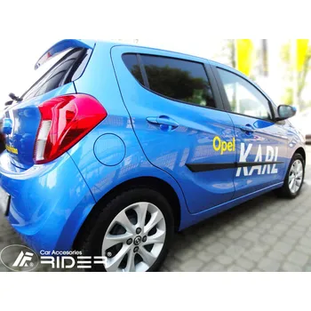 Lišta karosérie Boční lišty dveří Opel Karl 5D 2015- • Rider