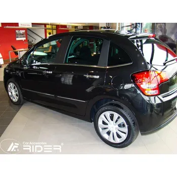 Lišta karosérie Boční lišty dveří Citroen C3 II 2009-2016 • Rider