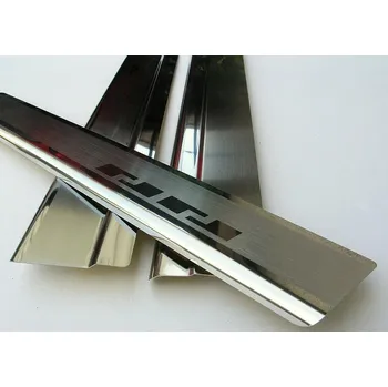 Tuning Prahové lišty Fiat Doblo II Cargo Maxi 2010- • nerez • Alu-Frost