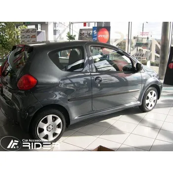 Lišta karosérie Boční lišty dveří Toyota Aygo - 3 dv. 2005-2014 • Rider