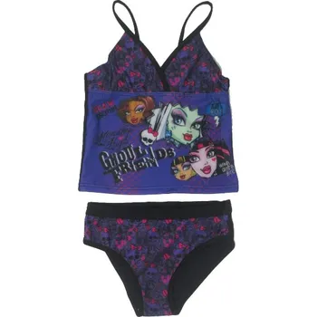 Dívčí plavky vel.116-Dívčí dvojdílné plavky MONSTER HIGH - fialová barva