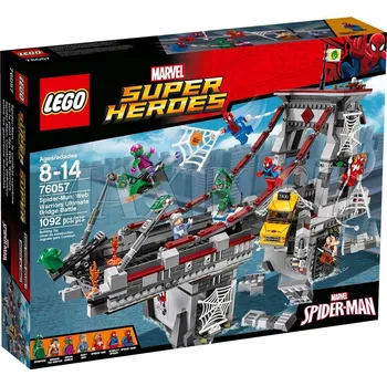 Stavebnice LEGO LEGO Super Heroes 76057 Spiderman: Úžasný souboj pavoučích válečníků na mostě
