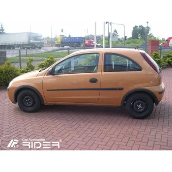 Lišta karosérie Boční lišty dveří Opel Corsa C - 3 dv. 2000-2003 • Rider