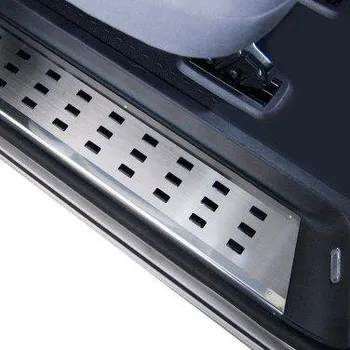 Tuning Prahové lišty/nášlapy přední Opel Vivaro A 2001-2014 • nerez • Alu-Frost