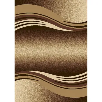 Koberec Spoltex Kusový koberec Spoltex Enigma 5358 Brown 80x150 cm, obdélník, barva hnědá