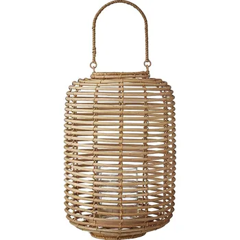 Dekorativní svítidlo Lene Bjerre velká ratanová lucerna Jazara 20,5 x 33 cm