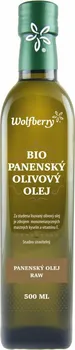 Rostlinný olej Wolfberry Olivový olej panenský Bio 500 ml