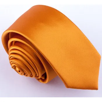 Kravata Greg úzká žlutá kravata 99182