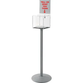 Skládací box na noze s panelem Velký