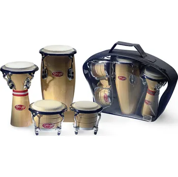 Hudební nástroj pro děti Stagg BCD-N-SET, sada malých dřevěných perkusí