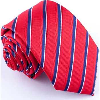 Kravata Greg pánská červená kravata 93002