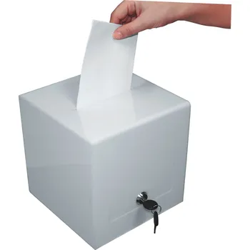 Losovací box 205x205x205 mm - Bílý