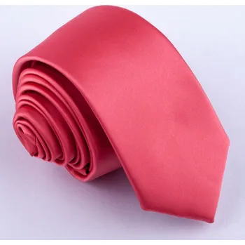 Kravata Greg oranžová slim fit kravata 99172