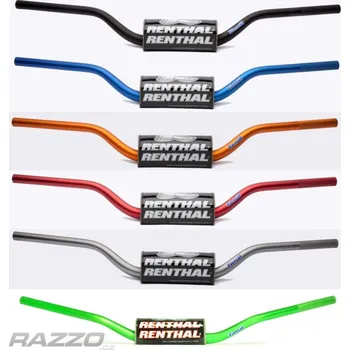 Řídítka Řídítka Renthal FatBar 604-01 RC / CR + CRF 04-18 / KX + KXF 06-20 / Ducati Desmo450 Černá