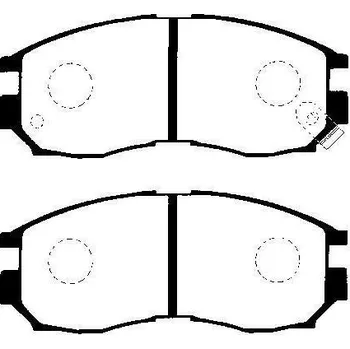 Brzdová destička Brzdové destičky Nipparts J3605030