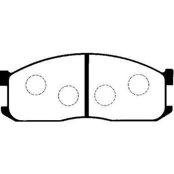 Brzdová destička Brzdové destičky Nipparts J3603025