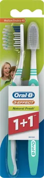 Zubní kartáček Oral-B 3 Effect Natural Fresh 1+1