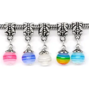 Přívěsek na náramek malá kulička - TOPBEADS