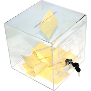 Losovací box 205x205x205 mm - Čirý