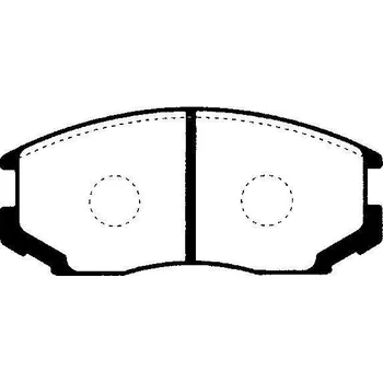 Brzdová destička Brzdové destičky Nipparts J3605032