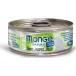 Monge Natural konzerva tuňák/kuře 80 g