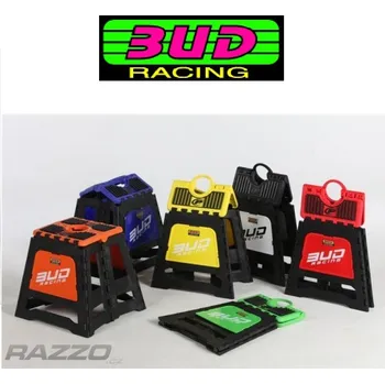 Motodoplněk Stojan pod moto skládací BUD Racing Moto Stand Modrá