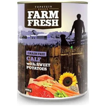 Krmivo pro psa Topstein Farm Fresh Calf/Sweet Potato