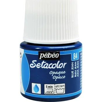 Speciální výtvarná barva Pébeo Setacolor Opaque 45 ml modrá kobalt