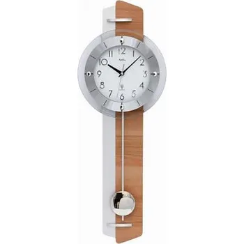 Hodiny AMS 5271 Kyvadlové nástěnné hodiny řízené rádiovým signálem 70 cm