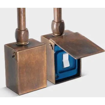 ALDO BERNARDI Nástěnný vypínač retro mosaz, jeden vypínač č. 6 Varianta: Mosaz SC104