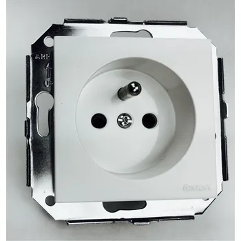 vypínač FONTINI by Font Barcelona Plastová zásuvka F-37/bílá 37 208 05 2