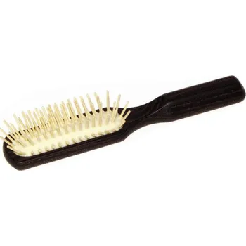 kartáč na vlasy Kartáč na vlasy s dřevěnými kolíčky Keller Thermo Line 127 30 74 - 35 x 205 mm + dárek zdarma