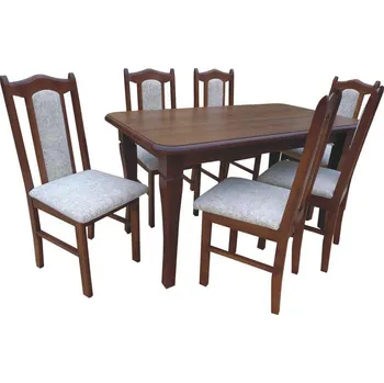 Jídelní stůl Rozkládací stůl S4 přírodní dýha 80 x 140 / 210 cm