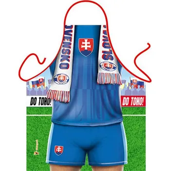 Kuchyňská zástěra Slovenská fotbalová zástěra