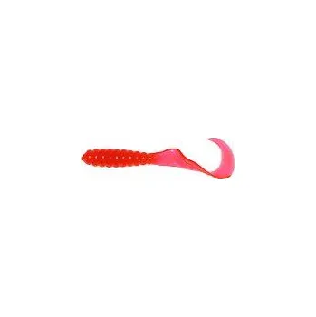Umělá nástraha Mister Twister malý 5 cm - Red (twister malý)