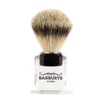 Štětka na holení Štětka na holení Sibel Barburys Light Quartz - čirá (0002315) + dárek zdarma