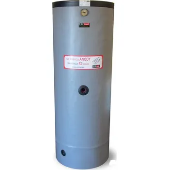 Bojler Vertikální dvouplášťový bojler ERMET 300 l - SKAY (pryskyřicový bojler chráněný koženkovým obalem)