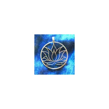 Souprava šperků Přívěšek Lotosový květ (ocel)