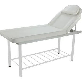 Masážní stůl Masážní lehátko Weelko COXI - 2-dílné, bílé (WKF001.A26) + dárek zdarma