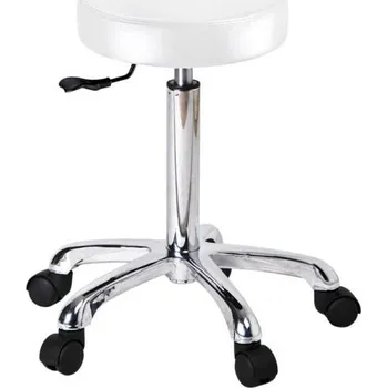 Taburet Taburet na kolečkách Weelko Fast - bílý (A26.1023A) + dárek zdarma