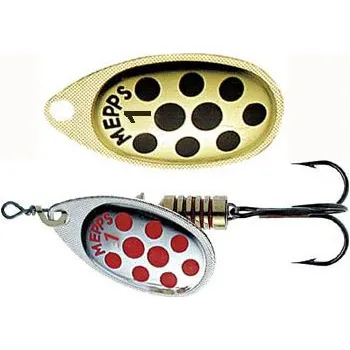 Umělá nástraha Třpytka MEPPS Aglia Decoree 2 zlatá/černé tečky (A Dec 2 zlatá/černé)