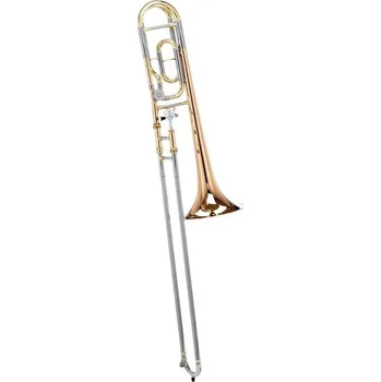 Pozoun Carol Brass CTB-6219-GSS-YNNN-N3 – Bb/F kvartový trombon, zlatomosazný ozvučník, profesionální - profesionální nástroj vyrobený na Taiwanu