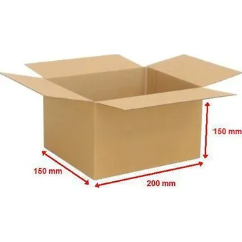 Obalový materiál Kartonová krabice 3VVL 200x150x150mm (25ks)
