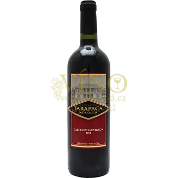 Viňa Tarapacá TARAPACA Santa Cecilia Cabernet Sauvignon 0,75 L suché chilské červené víno