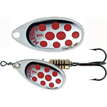 Umělá nástraha Třpytka MEPPS Aglia Decoree 3stříbrná/červené tečk (A Dec 3 stříb/červen)