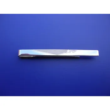 Spona na kravatu Kravatová spona pískovaná KS1004, Materiál: Stříbro, ryzost 925/1000