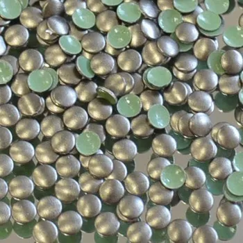 hot-fix kovové kameny na textil nažehlovací barva 10 bronz mat tmavý, vel. 2, 3, 4, 5mm, balení 100ks barva: kovový barva 10 bronz mat tmavý, velikost: velikost 2mm, bal: balení 100 kusů