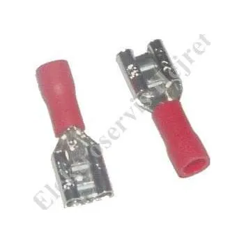 Elektrický konektor Konektor 6,3mm zdířka